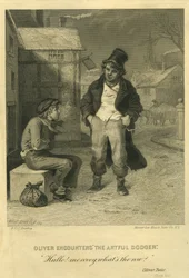 Oliver möter "The Artful Dodger"